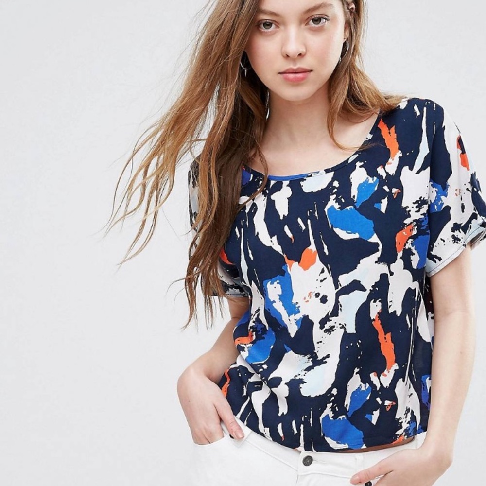 Abstract Vero Moda Top | ASOS